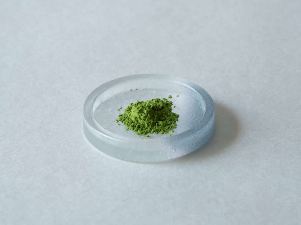 石磨研磨嘅抹茶粉